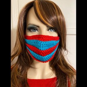 Hand-knitted Face Mask
